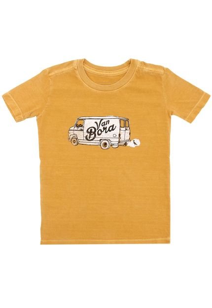 Camiseta Reserva Mini Manga Curta Menino Amarela - Marca Reserva Mini