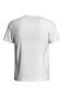 Camiseta Masculina Algodão Relaxado Manga Curta Branca Estampa 66 - Marca Relaxado