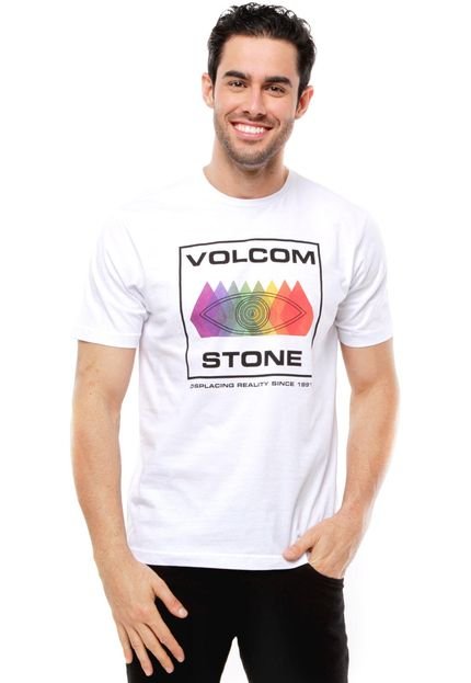 Camiseta Volcom Silk All Seeing Branca - Marca Volcom