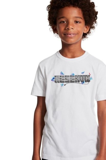 Camiseta Mc Rsv Vídeo Game Reserva Mini Branco - Marca Reserva Mini