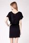 Vestido Ellus Second Floor Silk Frosty Frill Sleevelles Preto - Marca 2ND Floor