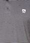 Camisa Polo Mr. Kitsch Denin Listrada Cinza - Marca MR. KITSCH