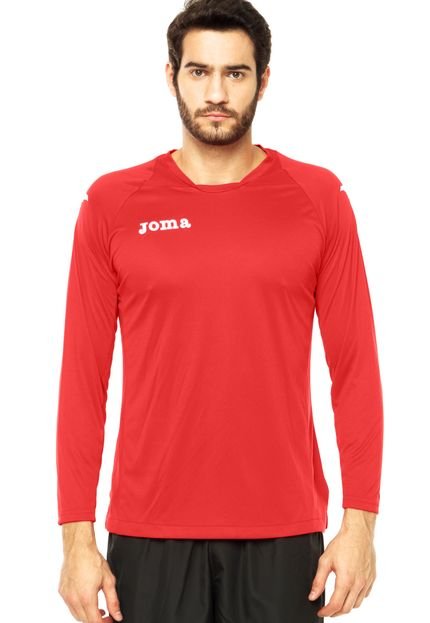 Camiseta Joma Fit One Vermelha - Marca Joma
