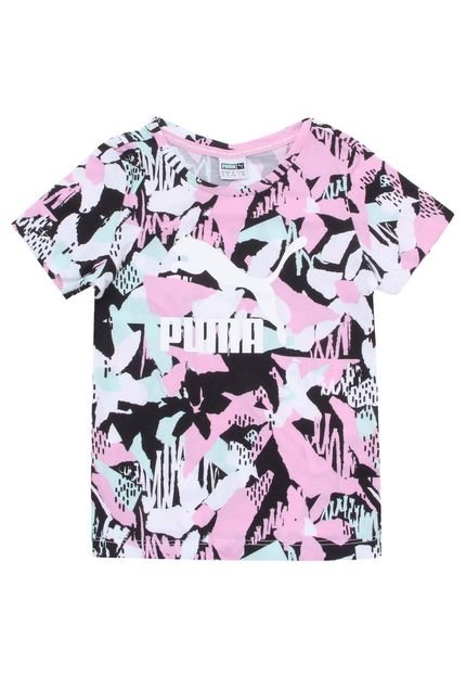 Camiseta Puma Menino Outras Rosa - Marca Puma