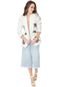 Blazer Colcci Bordado Off-White - Marca Colcci