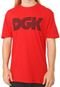 Camiseta DGK Levels Vermelha - Marca DGK