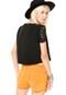 Blusa My Place Cropped Preta - Marca My Place