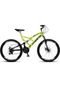 Bicicleta Colli Gps Full Suspension Aro 26 Amarelo Neon - Marca Colli