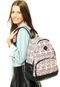 Mochila FiveBlu Estampada Rosa - Marca FiveBlu