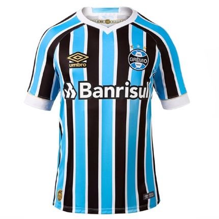 Camisa Umbro Grêmio Oficial.1 2018 Masculina Azul . - Marca Umbro