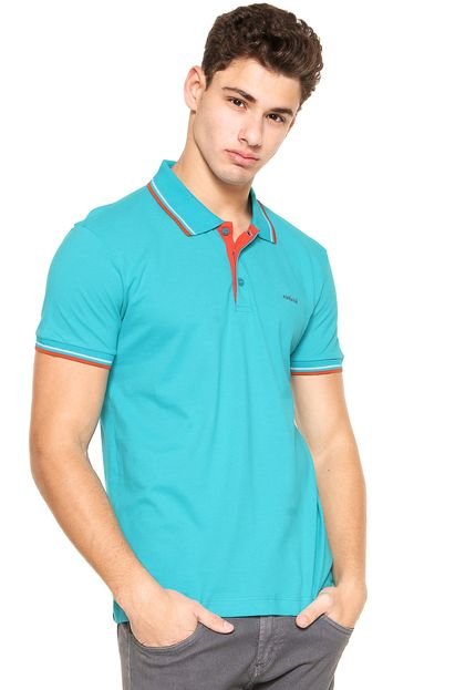 Camisa Polo Colcci Slim Azul - Marca Colcci