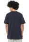 Camiseta Fila Faixa Azul-Marinho/Branca - Marca Fila