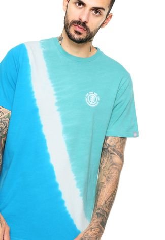 Camiseta Element Rock Verde/Azul