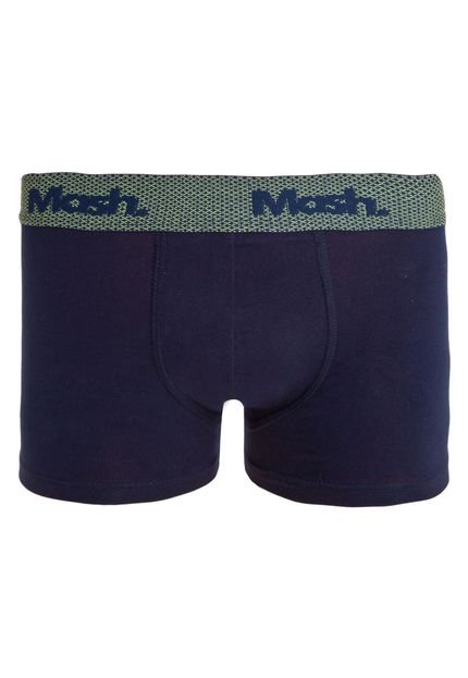 Cueca Mash Boxer Blend Azul - Marca MASH