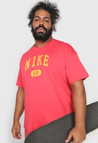 Camiseta Nike SB Nk Sb Collegi Rosa