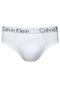 Cueca Calvin Klein Slip Logo Branca - Marca Calvin Klein Underwear