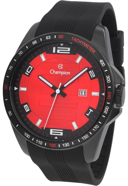 Relógio Champion CA31702V Preto/vermelho - Marca Champion