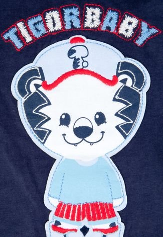 Camiseta Tigor T. Tigre Baby Azul