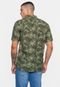 Camisa HD Camo Flow Verde Militar - Marca HD Hawaiian Dreams