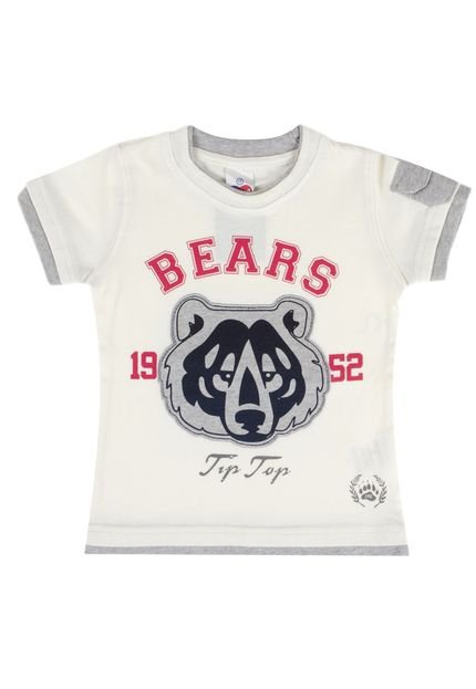 Camiseta Tip Top Bege - Marca Tip Top