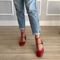 Sapato Scarpin Gabrielle Vermelho Vermelho - Marca Damannu Shoes