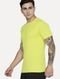 Camiseta Ellus Masculina Cotton Fine Maxi Splash Logo Neon Amarela - Marca Ellus