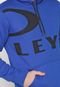 Blusa de Moletom Flanelada Fechada Oakley Big Ellipse Azul - Marca Oakley