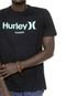 Camiseta Hurley Silk Guarda Preta - Marca Hurley