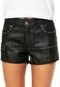 Shorts Canal Preto - Marca Canal