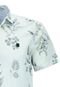 Camisa Manga Curta Amil Floral Tecido Viscose Comfort 1770 Cor 20 - Marca Amil