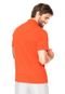 Camisa Polo Lacoste Lisa Laranja - Marca Lacoste