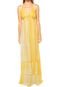 Vestido Longo Fiya Lady Tie Dye Amarelo - Marca Fiya Lady
