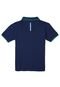 Camisa Polo Clean Azul - Marca Calvin Klein Kids