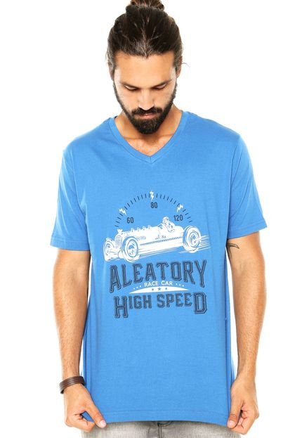 Camiseta Aleatory Speed Azul - Marca Aleatory