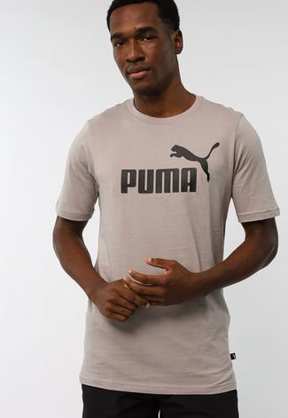 Camiseta Puma Logo Cinza Compre Agora Dafiti Brasil