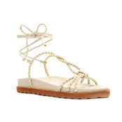 Sandália Papete Couro Off White Cecconello 2279001-2 - Marca Cecconello