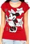 Blusa Cativa Disney Estampada Vermelha - Marca Cativa Disney