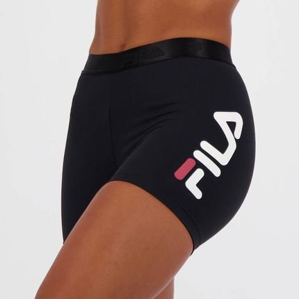 Shorts Fila Train Elastic II Feminino Preto - Marca Fila