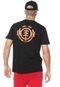 Camiseta Element Estampada Preta - Marca Element