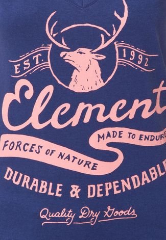 Camiseta Element Forces Azul