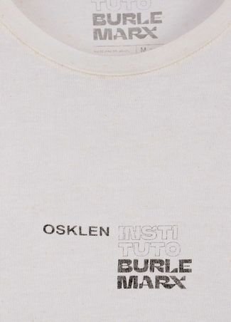 T-shirt Osklen Fem Burle Marx Assinatura