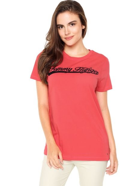 Blusa Tommy Hilfiger Traditional Vermelha - Marca Tommy Hilfiger