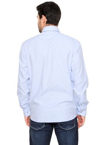 Camisa Mr. Kitsch Texturizada Azul