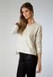 Suéter Glam Branco - Marca Shoulder