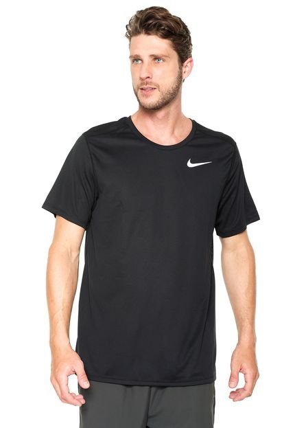 Camiseta Nike Run Top Ss Preta - Marca Nike