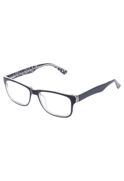 Óculos Receituário FiveBlu Geométrico Preto - Marca FiveBlu
