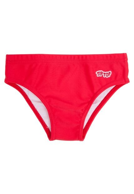 Sunga Tip Top Logo Vermelho - Marca Tip Top