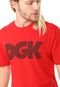 Camiseta DGK Levels Vermelha - Marca DGK