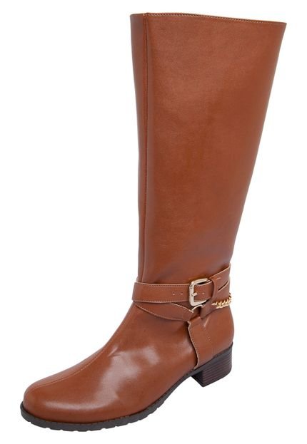 Bota DAFITI SHOES Brisa Caramelo - Marca DAFITI SHOES