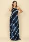 Vestido Longo Jennifer Malha Trapézio com Bolso Tie Dye Azul Ocean - Marca Amazonia Vital
